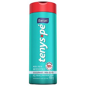 Desodorante para Pés Tenys Pé Baruel Pó Menta Fresh 100 gr