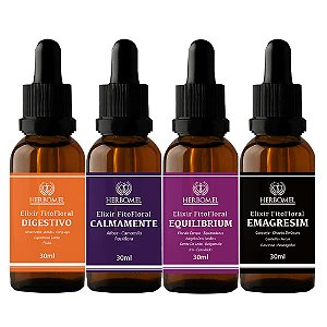 Kit Elixir Fitofloral HerboMel Natural