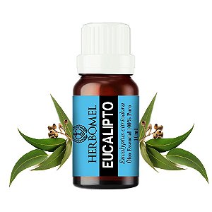 Óleo Essencial Eucalipto 10ml HerboMel Natural