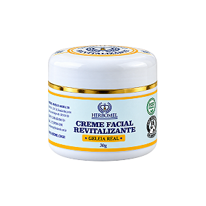 Creme Revitalizante Facial Geleia Real 30g HerboMel Natural