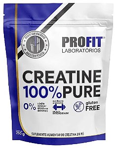 Creatina Monohidratada 100% Pura Refil 250gr - Profit Labs