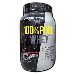 100% WHEY PURE PROBIOTICA 900G