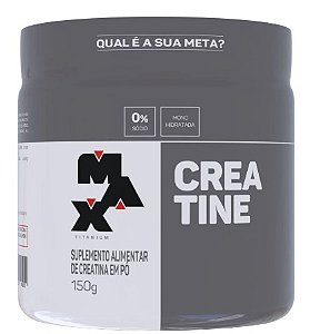 Creatina 100% Pura 150g Max Titanium