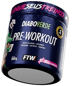 PRÉ TREINO DIABO VERDE 300G - FTW