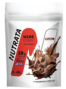 WHEY W100 REFIL 900G - NUTRATA