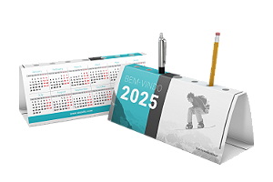 100 Calendário Triplex de mesa 2027