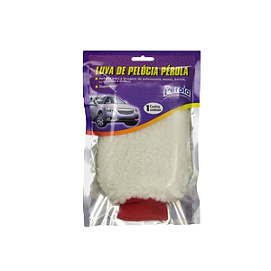 Luva De Pelucia Dupla Face Lavagem Automotiva