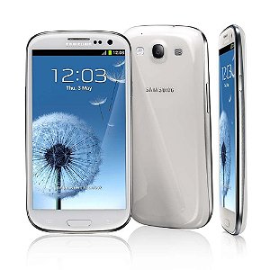 Samsung Galaxy S3 i9300 LTE Android 4.0 WCDMA Celular com 4.8" écran capacitivo e GPS - branco (16GB)
