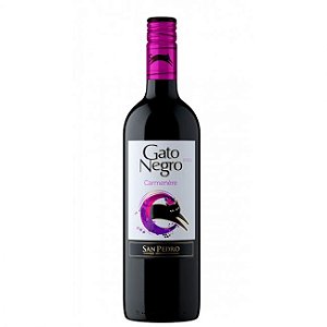 Vinho Gato Negro Carménère - 750 ml