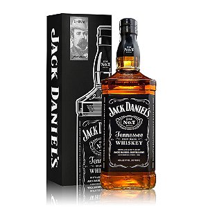 Lata Exclusiva Comemorativa + Whiskey Jack Daniel's - 1L