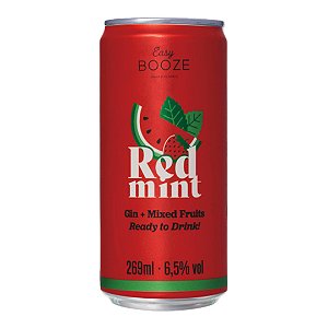 Gin Lata Red Mint Easy Booze - 269 ml