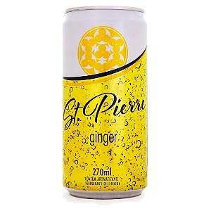 Refrigerante Lata Sabor Ginger - Gengibre - St. Pierre  - 270 ml