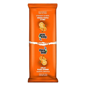 Gelo Coco Leve Sabor Laranja - 190 g
