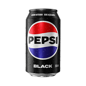 Pepsi Black Zero Açúcar Lata - 350ml