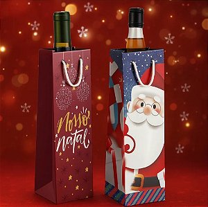 Sacola de Papel Presenteável Edição Natal