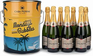 Balde com 7 Unidades Casa Perini Espumante Brut Branco - 750 ml