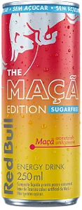 Energético Red Bull Maçã Edition, Sem Açúcar, 250ml