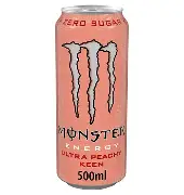Energético Monster Ultra Peachy Keen - 473 ml