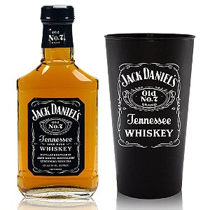 Kit Jack Daniel's 200ml + Copo Personalizado