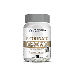 Picolinato de Cromo (60 caps) - Nutrition Labs