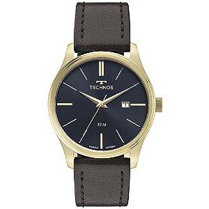 Relógio Technos Masculino Steel Dourado