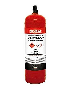 CILINDRO (FE) TETRAFLUOROPROPANO FLUIDO REFRIGERANTE  R1234yf 2kg