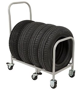 CARRO RETRÁTIL PARA TRANSPORTE DE PNEUS