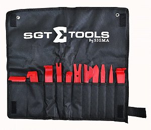 KIT DE 11 ESPÁTULAS DE NYLON PARA PAINÉIS E PORTAS