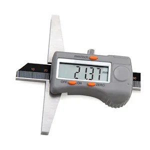 PAQUÍMETRO DE PROFUNDIDADE DIGITAL 300mm/12" 0,01mm 100.212 DIGIMESS