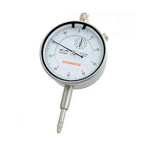Relógio Comparador Analógico 10mm 0,01mm 121.304 DIGIMESS
