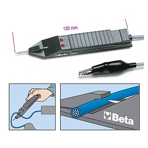 VERIFICADOR DE TENSÃO EM CIRCUITOS COM PINÇA (3-48V) 1498 - BETA