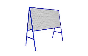 QUADRO DUPLO C/ PEDESTAL 2,00 X 1,00 - EE-003 - ESPECIFER