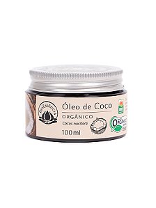 Óleo Vegetal de Coco Orgânico 100 ml