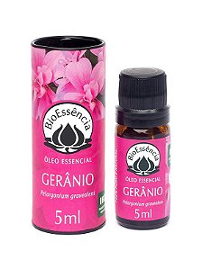 Óleo Essencial de Gerânio 5ml BioEssência