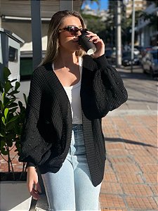 CARDIGAN THAI PRETO