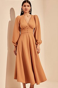 VESTIDO MICAELA - CAQUI