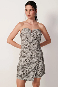 CORSELET ANA JULIA ANIMAL PRINT