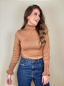 BLUSA BELLA AMENDOA