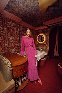 VESTIDO FRANCIS FUCSIA