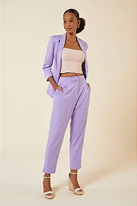 CONJUNTO ALFAIATARIA NEW YORK LILÁS