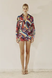 VESTIDO SAIDA NATALY CHIFFON