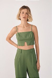 TOP LINHO ALETA VERDE