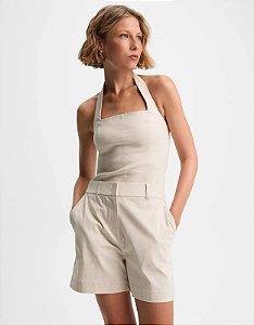 BERMUDA  LINHO NATURAL