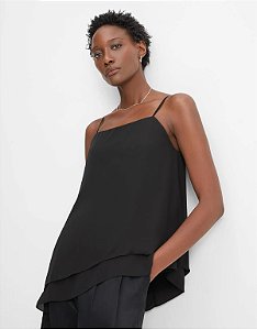 REGATA AMPLA ASSIMETRICA PRETA