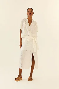 SAIA BORDADA BALI OFF