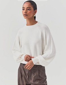 BLUSA TRICOT TEXTURA MANGA