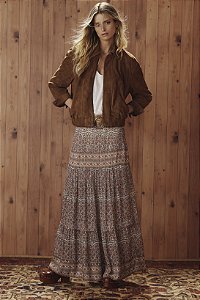 SAIA MIDI ESTAMPA LISSE