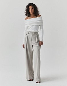BLUSA TRICOT OMBRO A OMBRO OFF