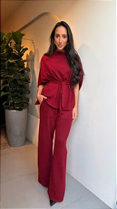 CONJUNTO MIRIAN CHERRY RED