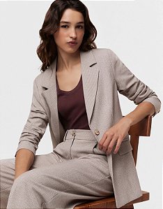 BLAZER MINI PIED POULE
